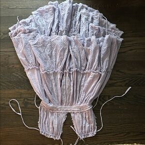 Free People Lavender Mini Dress